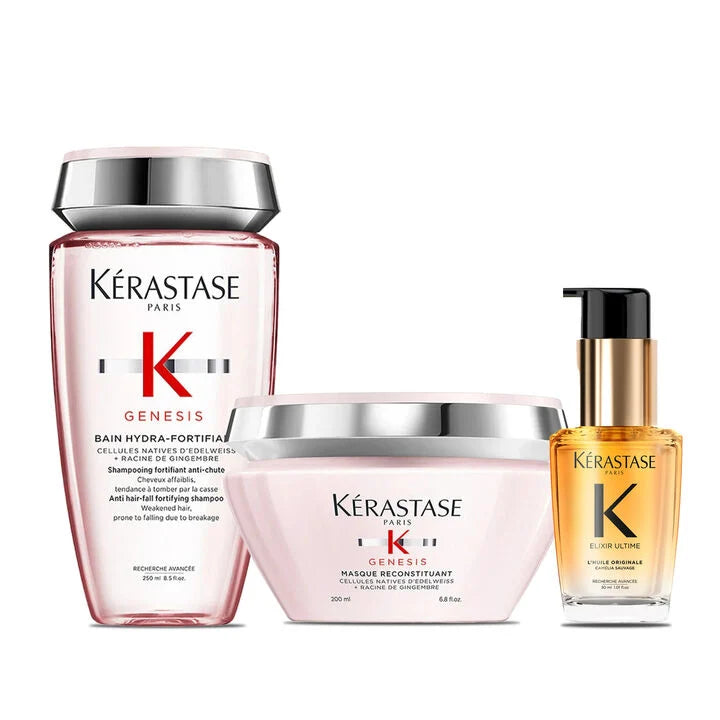 Kit Kérastase Lelê Burnier – Genesis + Elixir Ultime